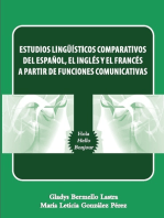 Estudios lingüísticos comparativos del español, el inglés y el francés a partir de funciones comunicativas