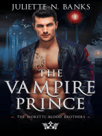 The Vampire Prince: The Moretti Blood Brothers, #1