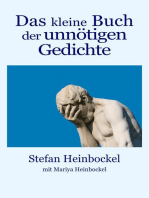 Das kleine Buch der unnötigen Gedichte