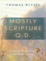 Mostly Scripture q.d. – A Topical Study Guide for Daily Living