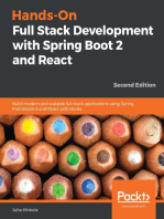 Hands-On Full Stack Development with Spring Boot 2 and React - Second Edition: Build modern and scalable full stack applications using Spring Framework 5 and React with Hooks, 2nd Edition
