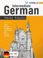 Intermediate German Short Stories: Learn German Vocabulary and Phrases with Stories (B1/ B2) (German Edition)