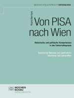 Von PISA nach Wien: Historische und politische Kompetenzen in der Unterrichtspraxis. Empirische Befunde aus qualitativen Interviews mit Lehrkräften