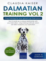 Dalmatian Training Vol. 2: Dog Training for your grown-up Dalmatian: Dalmatian Training, #2