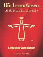 The Red Letter Gospel: All The Words of Jesus Christ in Red
