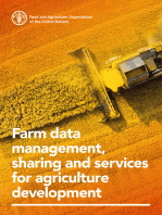 Farm Data Management, Sharing and Services for Agriculture Development