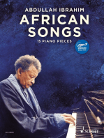 African Songs: 15 piano pieces