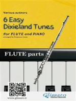 Flute & Piano "6 Easy Dixieland Tunes" flute parts