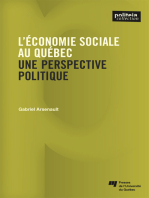 L'économie sociale au Québec: Une perspective politique