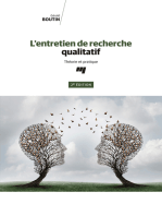L'entretien de recherche qualitatif, 2e édition: Théorie et pratique
