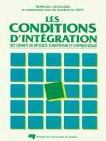 Les Conditions d'intégration des enfants en difficultés d'adaptation et d'apprentissage: 2e édition
