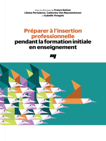 Préparer À L'insertion Professionnelle Pendant La Formation Initiale En  Enseignement De France Dufour, Lilianne Portelance, Catherine Van  Nieuwenhoven - Livre Électronique | Scribd