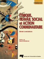 Éthique, travail social et action communautaire
