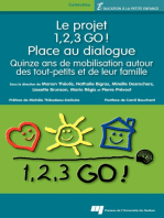 Le projet 1,2,3 GO! - Place au dialogue: Quinze ans de mobilisation autour des tout-petits et de leur famille