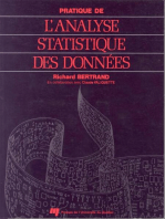 Pratique de l'analyse statistique des données