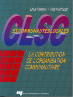 CLSC et communautés locales: La contribution de l'organisation communautaire
