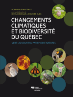 Changements climatiques et biodiversité du Québec: Vers un nouveau patrimoine naturel