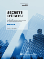Secrets d'États? 2e édition: Les principes qui guident l'administration publique et ses enjeux contemporains