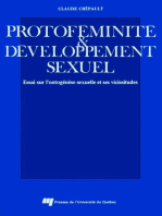 Protoféminité et développement sexuel: Essai sur l'ontogénèse sexuelle et ses vicissitudes