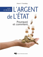 L' argent de l'État