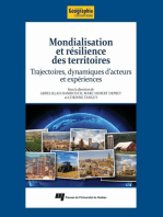 Mondialisation et résilience des territoires: Trajectoires, dynamiques d'acteurs et expériences