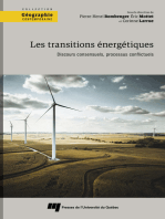 Les transitions énergétiques: Discours consensuels, processus conflictuels