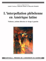 L' interpellation plébéienne en Amérique latine: Violences, actions directes et virage à gauche