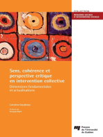 Sens, cohérence et perspective critique en intervention collective: Dimensions fondamentales et actualisations