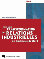 Vers une transformation des relations industrielles en Amérique du Nord