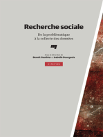 Recherche sociale, 6e édition: De la problématique à la collecte des données