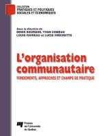 Organisation communautaire: Fondements, approches et champs de pratique