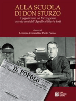 Alla scuola di Don Sturzo. Il popolarismo nel Mezzogiorno a cento anni dall’Appello ai liberi e forti