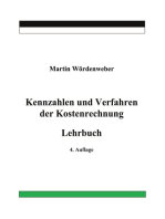 Kennzahlen und Verfahren der Kostenrechnung: Lehrbuch