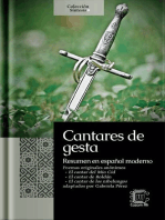 Cantares de gesta: resumen en español moderno