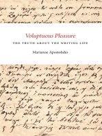 Voluptuous Pleasure: The Truth About the Writing Life
