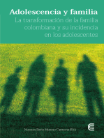 Adolescencia y familia: La transformación de la familia colombiana y su incidencia en los adolescentes