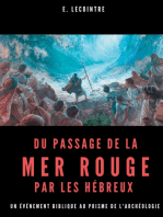 Du passage de la Mer Rouge par les hébreux: Un événement biblique au prisme de l'archéologie