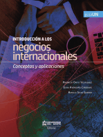 Introducción a los negocios internacionales: Conceptos y aplicaciones