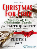 Flute 1 part - Flute Quartet Medley "Christmas for four"