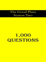 The Good Place Second Season : 1,000 Questions