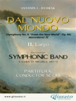 II. Mov. "From the New World" - Symphonic Band (score)