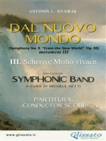 III. Mov. "From the New World" - Symphonic Band (score)