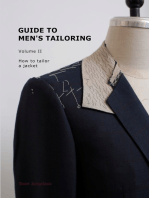 Guide to men's tailoring, Volume 2: How to tailor a jacket