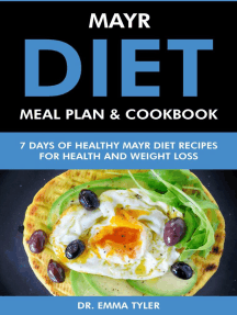 Mayr Diet Meal Plan & Cookbook: 7 Days of Mayr Diet Recipes for Health & Weight  Loss by Dr. Emma Tyler - Ebook | Scribd