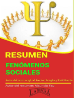 Resumen de Fenómenos Sociales: RESÚMENES UNIVERSITARIOS
