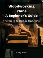 Woodworking Plans: A Beginner's Guide