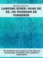 Landing pages: hvad de er, og hvordan de fungerer: Håndbogen, der forklarer alt det grundlæggende i markedsføring af landingssider, fra oprettelse til optimering