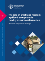 The Role of Small and Medium Agrifood Enterprises in Food Systems Transformation: The Case of Rice Processors in Senegal: FAO Agricultural Development Economics Technical Study 10