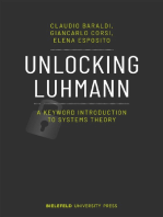 Unlocking Luhmann: A Keyword Introduction to Systems Theory