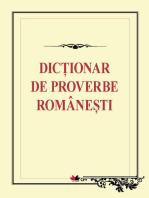 Dicţionar de proverbe româneşti